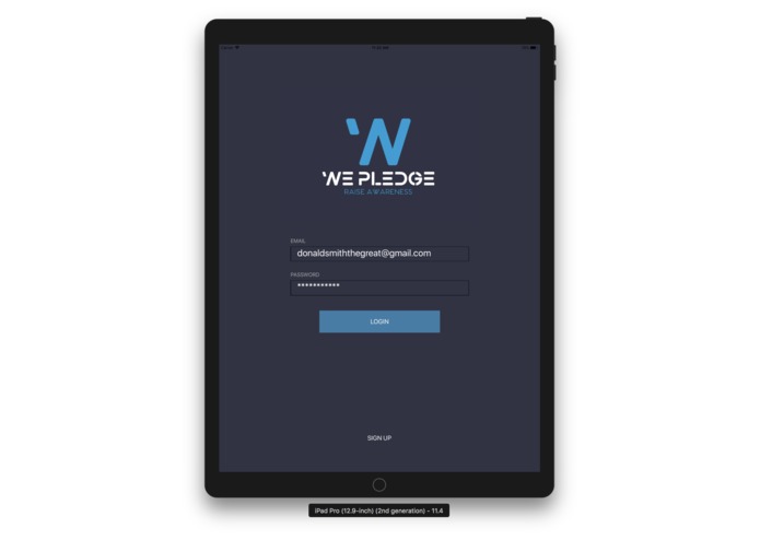 We Pledge – screenshot 1