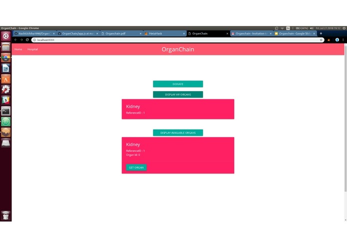 OrganChain – screenshot 4
