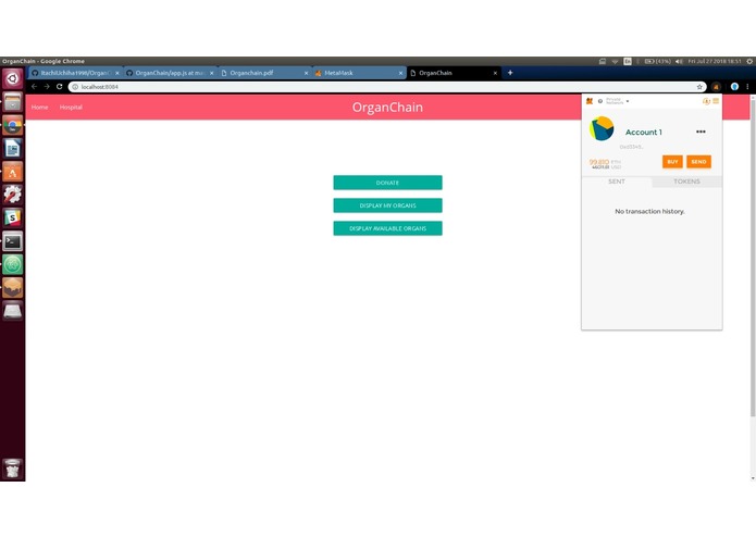 OrganChain – screenshot 3