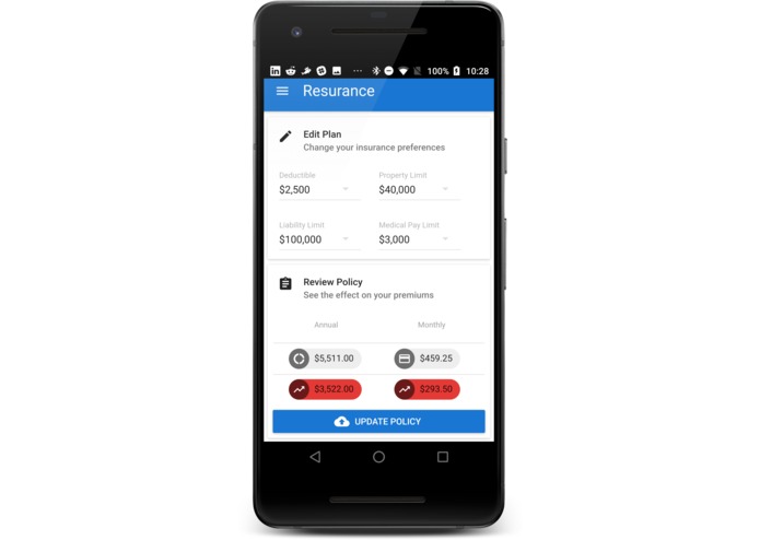 Resurance – screenshot 2