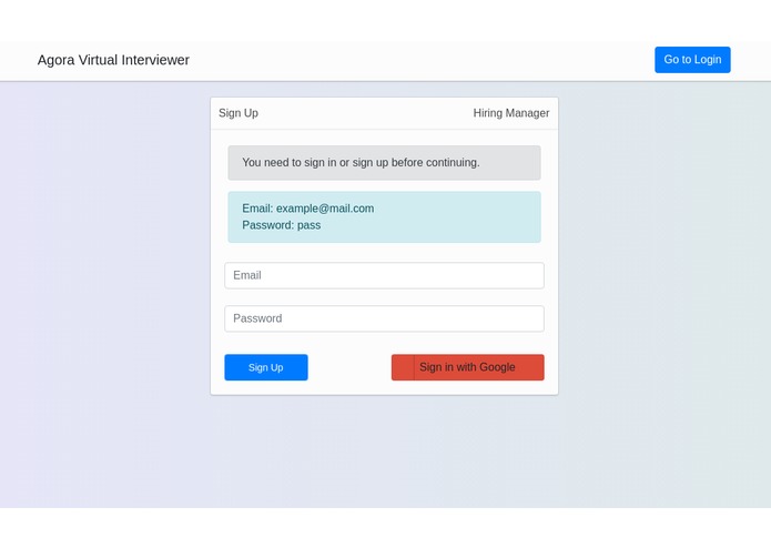 VI -  Virtual Interviewer – screenshot 7