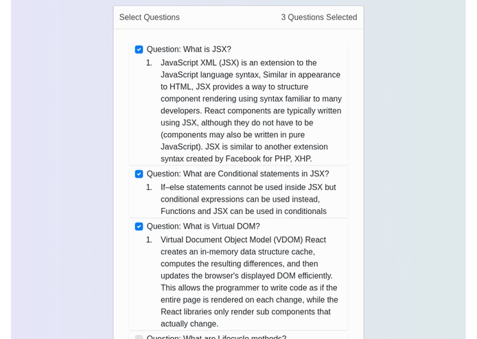 VI -  Virtual Interviewer – screenshot 9