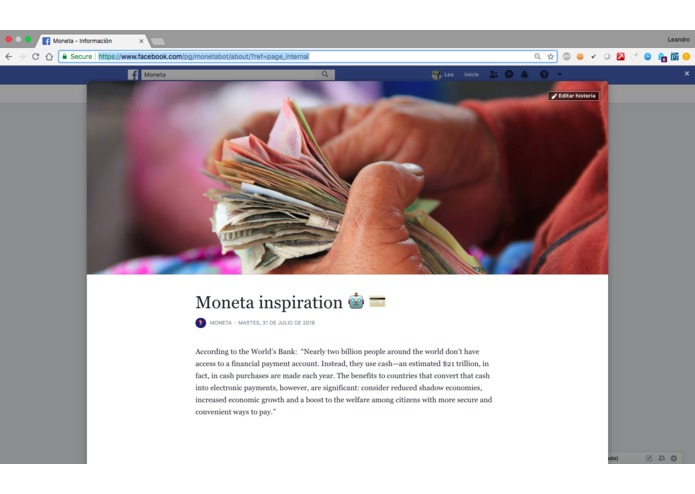 Moneta – screenshot 3