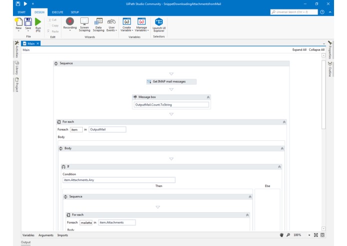 Downloading Attachments from Mail – screenshot 1
