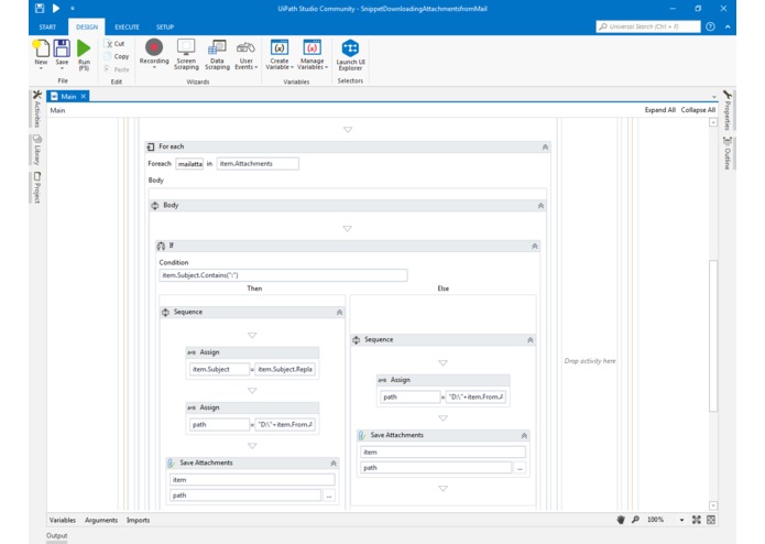 Downloading Attachments from Mail – screenshot 2