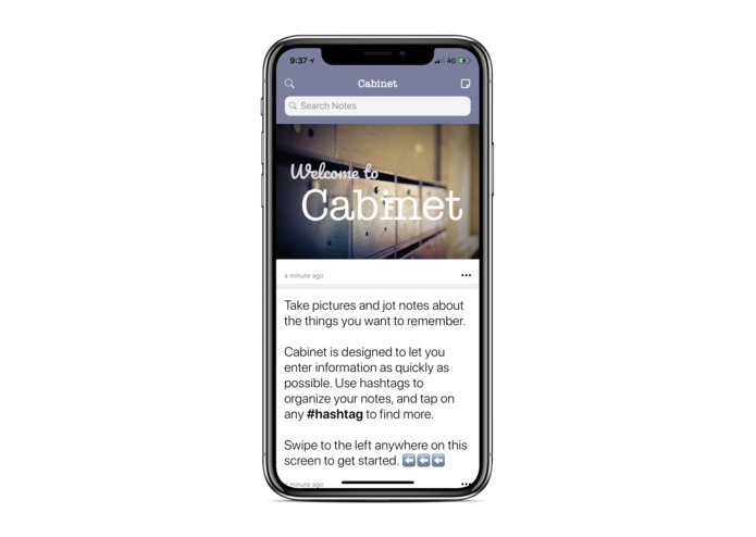 Cabinet - Notes and Photos – screenshot 1