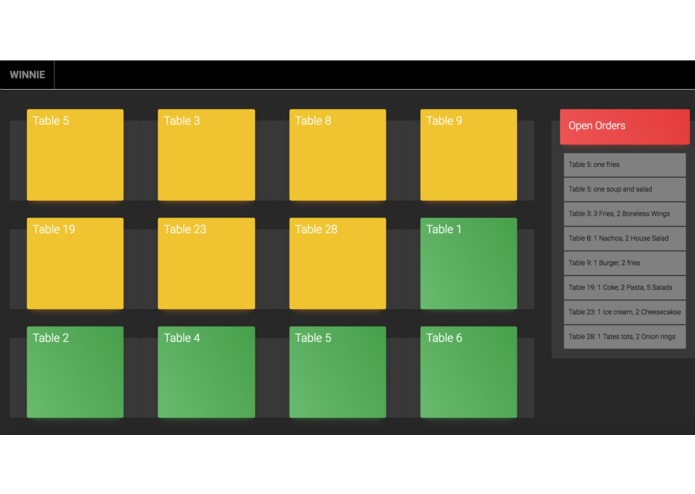 Winnie - Easy ordering in restaurants – screenshot 1