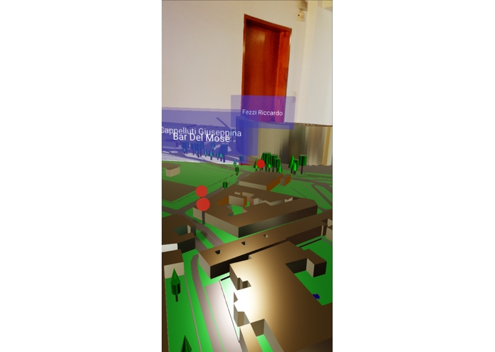 AR 3D POIs Android – screenshot 1