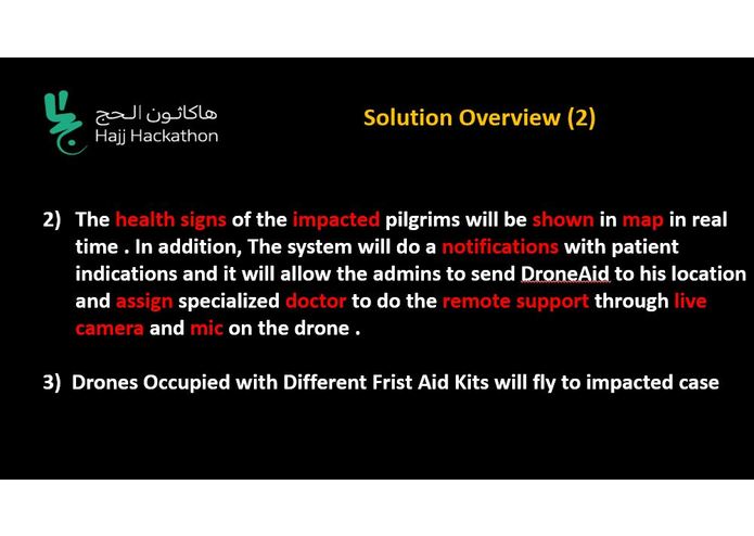 "L - 070 - Hajj DroneAid" – screenshot 3