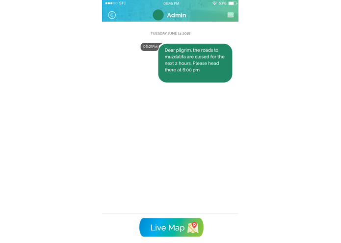 A-058 NotifyHajj – screenshot 2