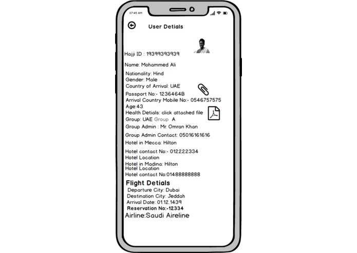 C-041 Hajji Tracking System – screenshot 4