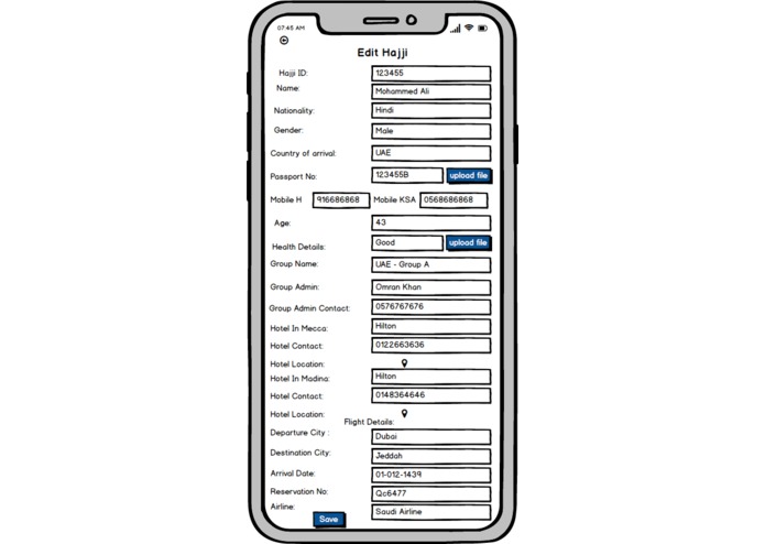 C-041 Hajji Tracking System – screenshot 10