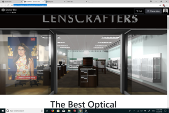Optical website