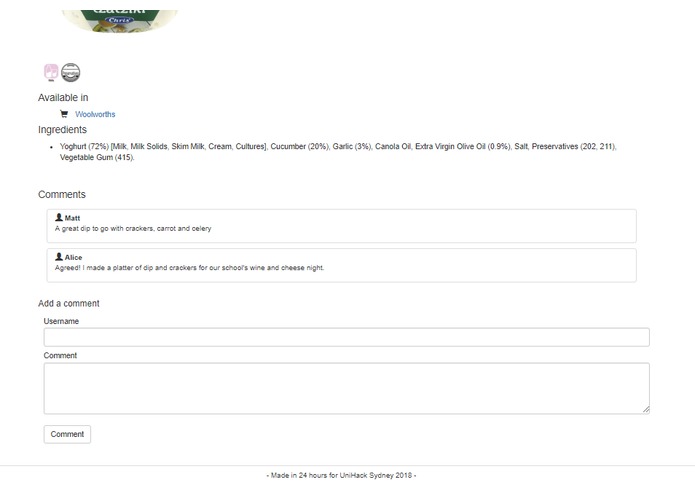 The Allergen Filter – screenshot 3