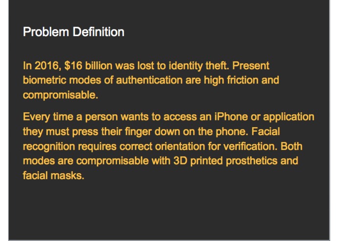 truCOR-bioauthentication – screenshot 2