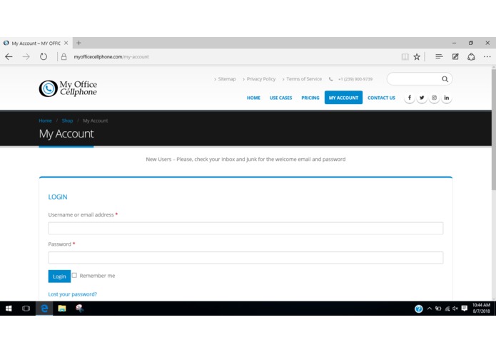 My Office Cellphone – screenshot 1