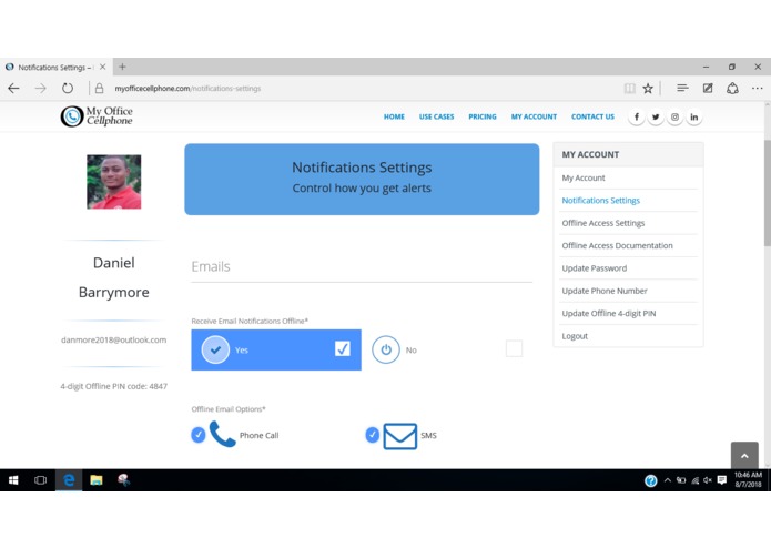 My Office Cellphone – screenshot 3