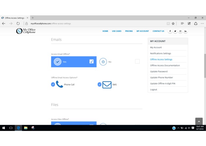 My Office Cellphone – screenshot 6