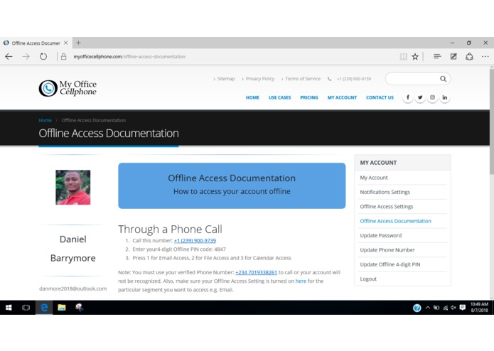 My Office Cellphone – screenshot 9