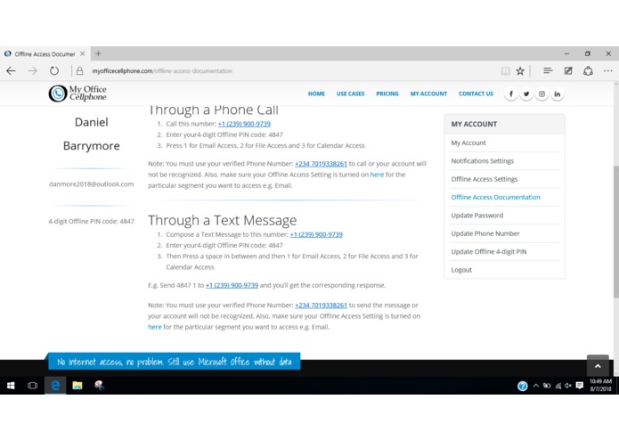 My Office Cellphone – screenshot 12