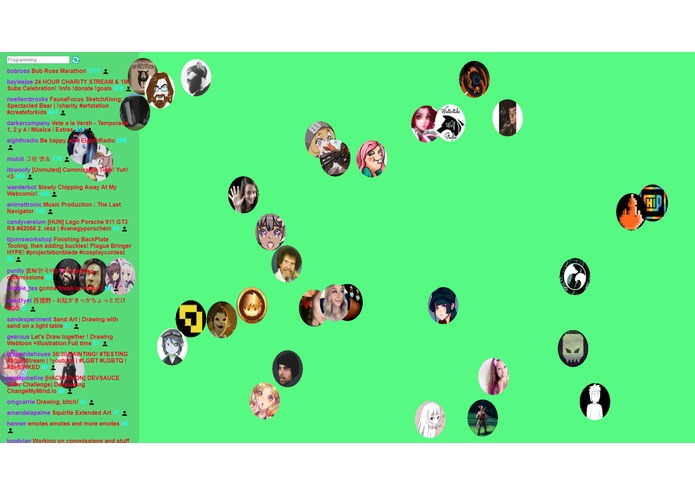 TwitchBouncingBalls – screenshot 1