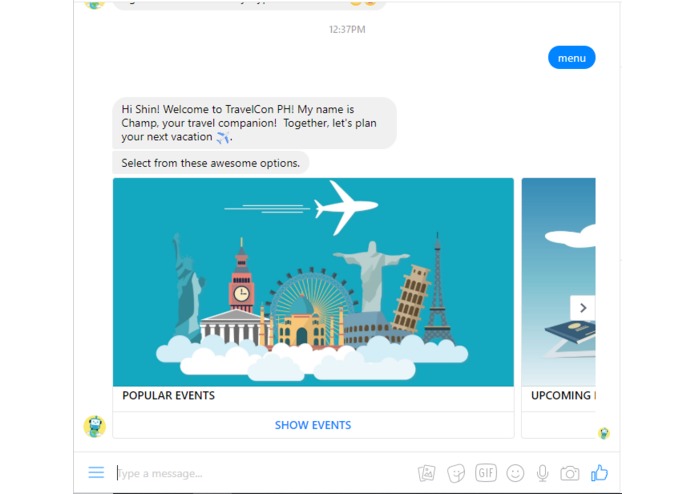TravelConPH – screenshot 2