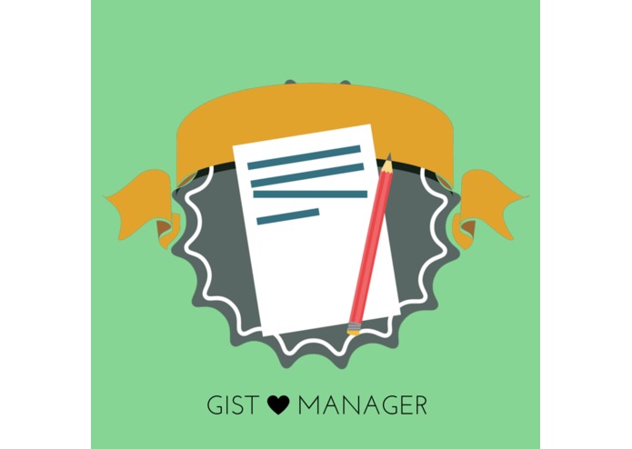 Gist Manager – screenshot 1