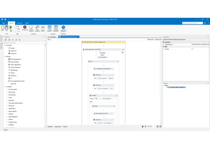 OutlookActivities – screenshot 2