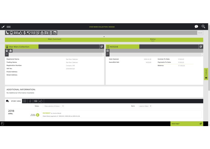 Swordfish Essential – screenshot 2
