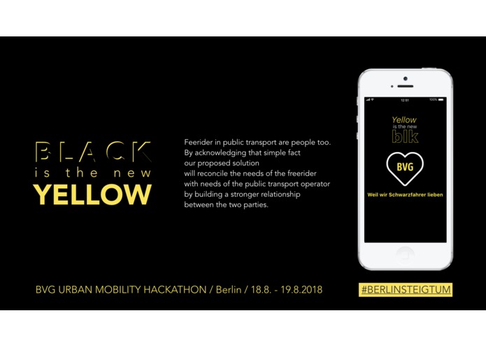 Black is the new yellow – screenshot 1