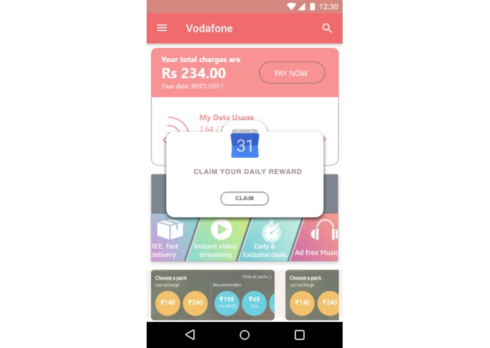 vodafone  ideathon – screenshot 4