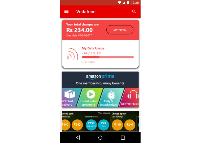 vodafone  ideathon – screenshot 7