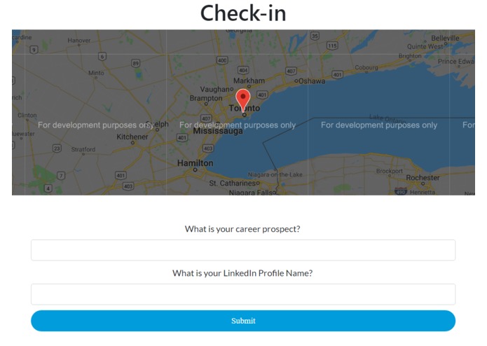 EventConnect – screenshot 2
