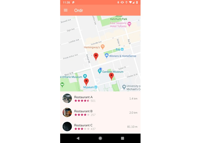 Ordr – screenshot 2