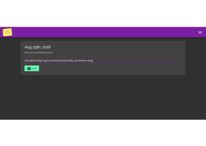 A Note A Day – screenshot 1