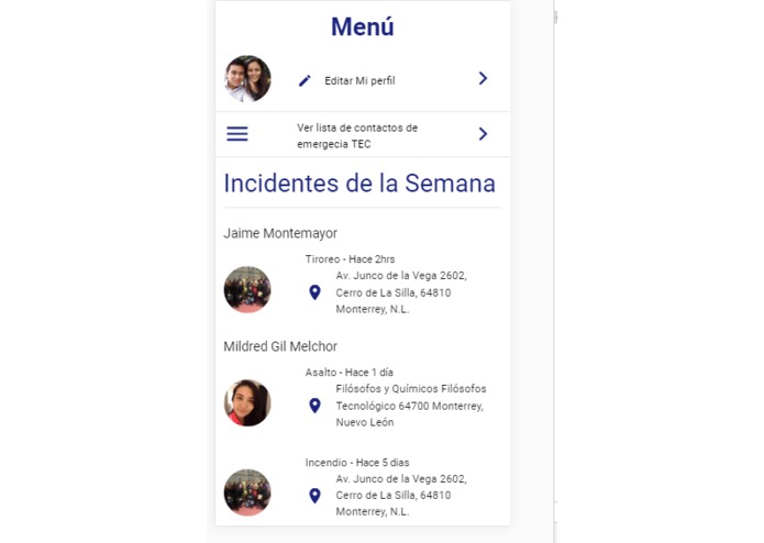 TECuidamosApp -mesa 68 – screenshot 2
