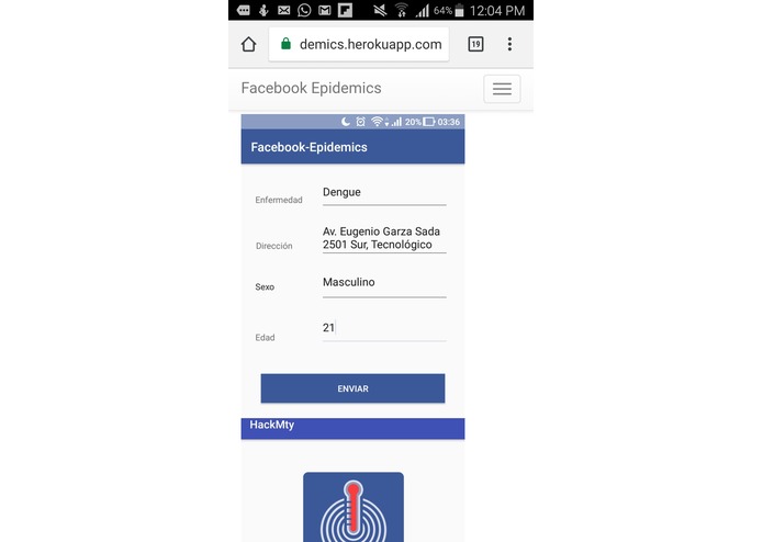 81 - Facebook epidemics – screenshot 3
