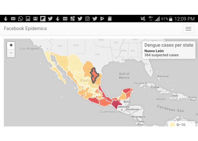 81 - Facebook epidemics – screenshot 2