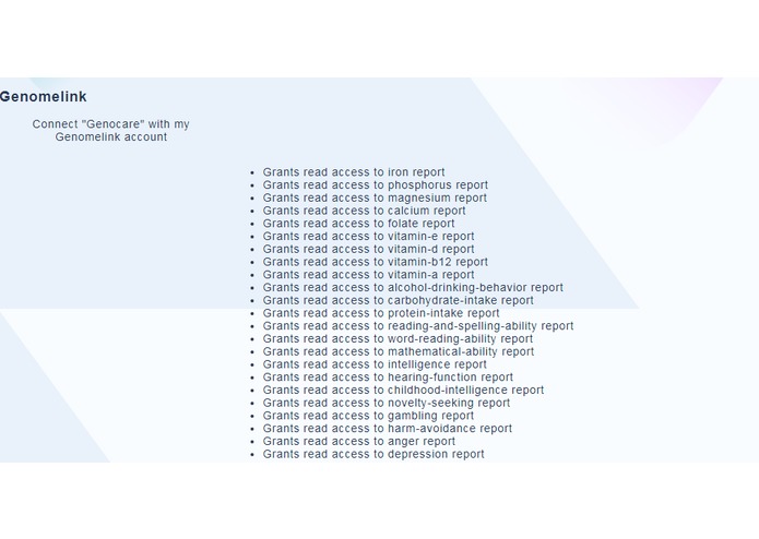 GenoCare – screenshot 1