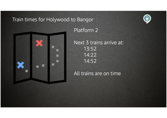 Translink train times in Northern Ireland – screenshot 3