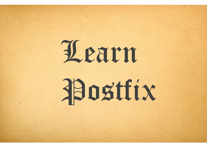 Learn Postfix – screenshot 1