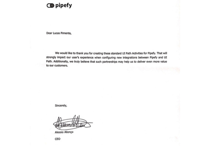 Pipefy x Uipath Integration – screenshot 2