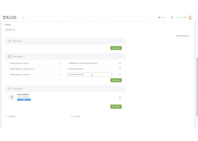 Druid Chatbot Integration – screenshot 5