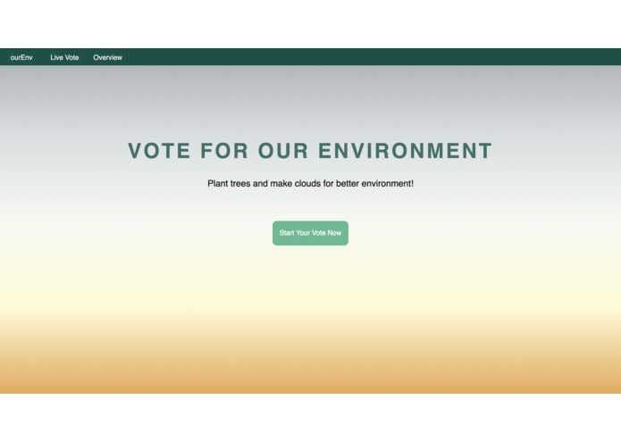 VoteYourEnv – screenshot 1