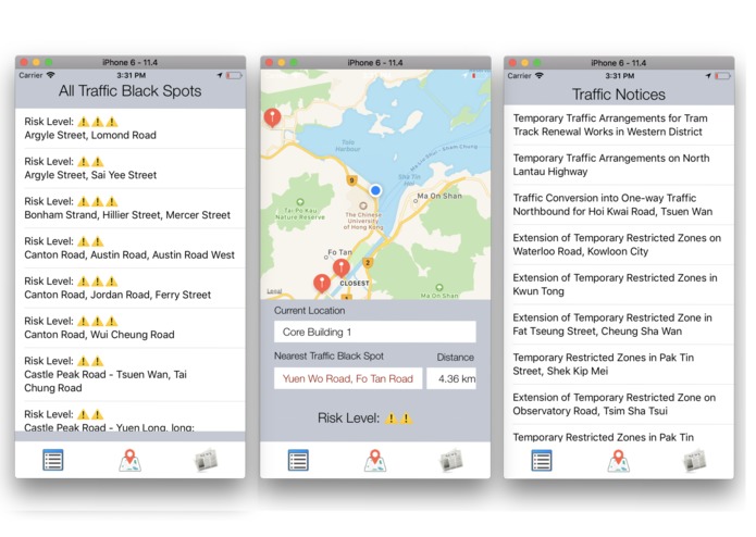 [Smart Mobility] Drive Safely with BlackSpot – screenshot 1