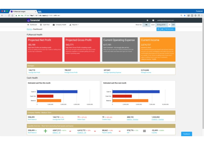 Funancial – screenshot 1