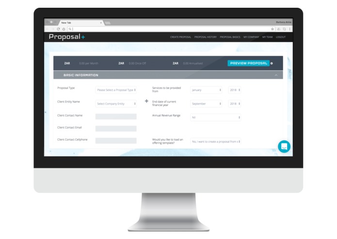 Proposal + – screenshot 1