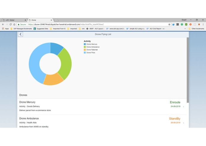 Accounting software for Drones in logistics services – screenshot 6