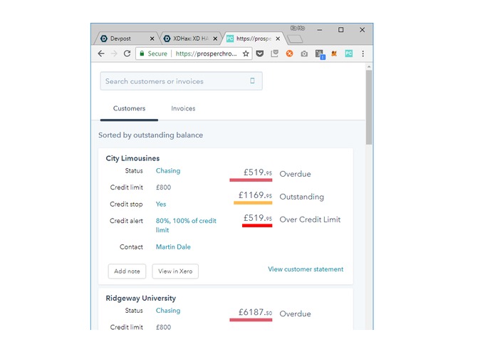Credit Control Assistant – screenshot 1