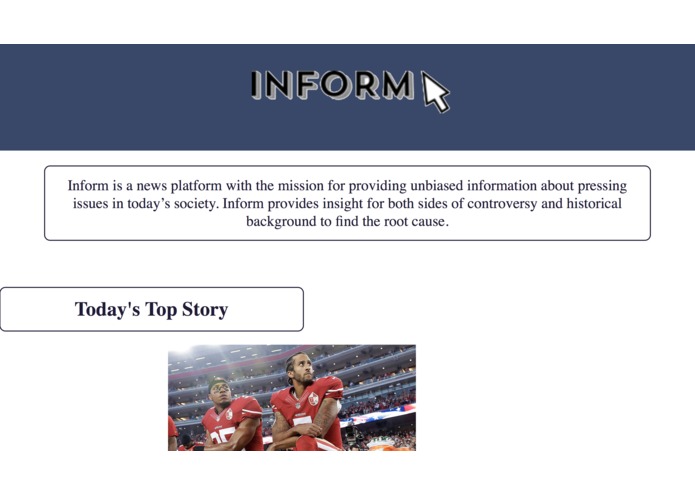Inform – screenshot 1